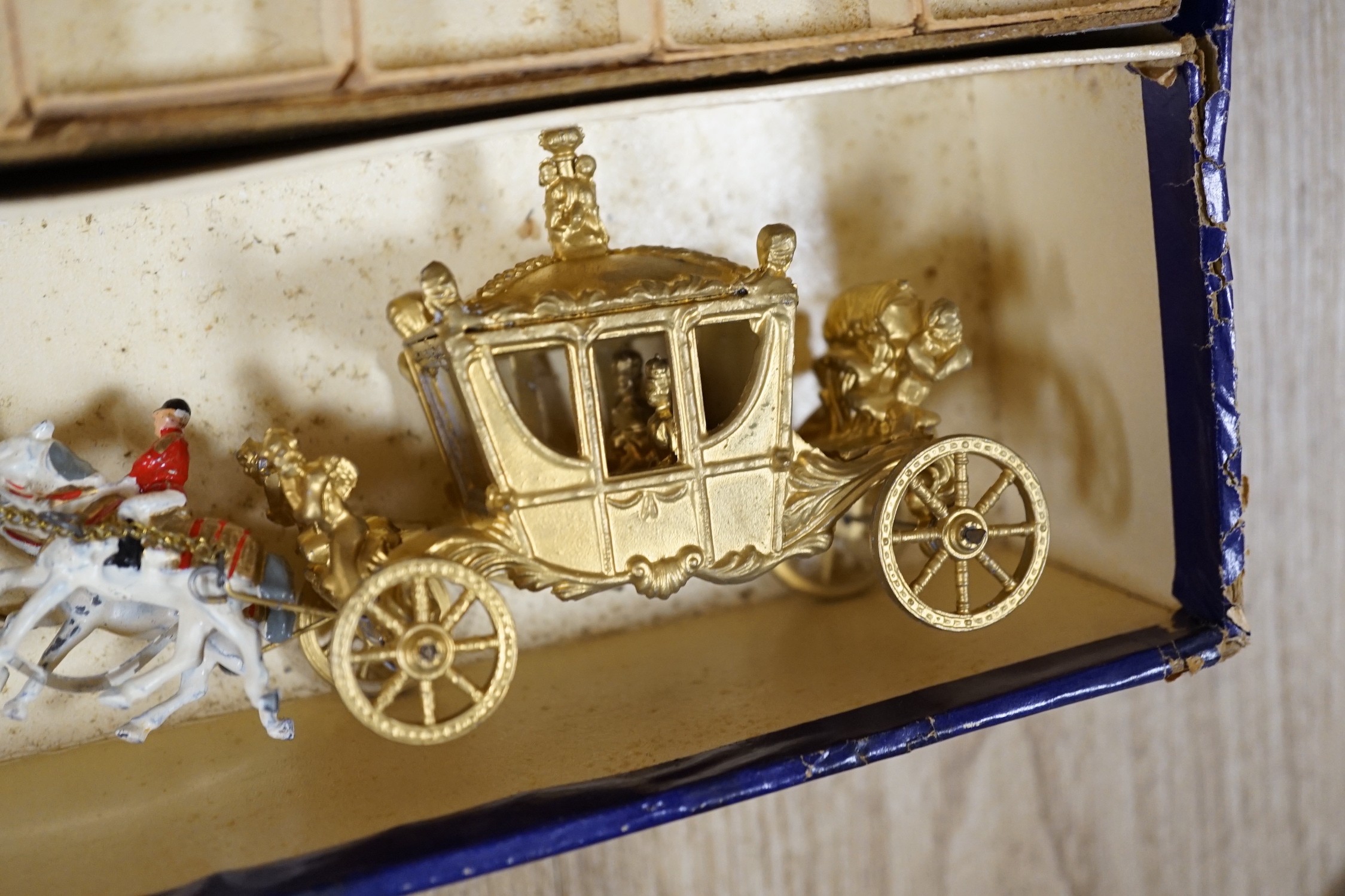 A Johillco series 1937 Coronation Procession set, boxed